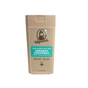 Dr. Squatch Mens Natural Body Wash Coconut Castaway 14 Oz